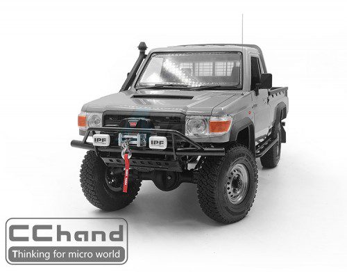 กันชน CC/D-AA04 : CCHAND BUFFALO กันชนหน้า + โคมไฟ IPF LED สำหรับ BOOM RACING BRX01 - Image 2