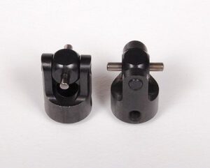 อื่นๆ AX30380 : Axial Metal Driveshaft Yoke Set 2pcs Black For Axial AX10 SCX10