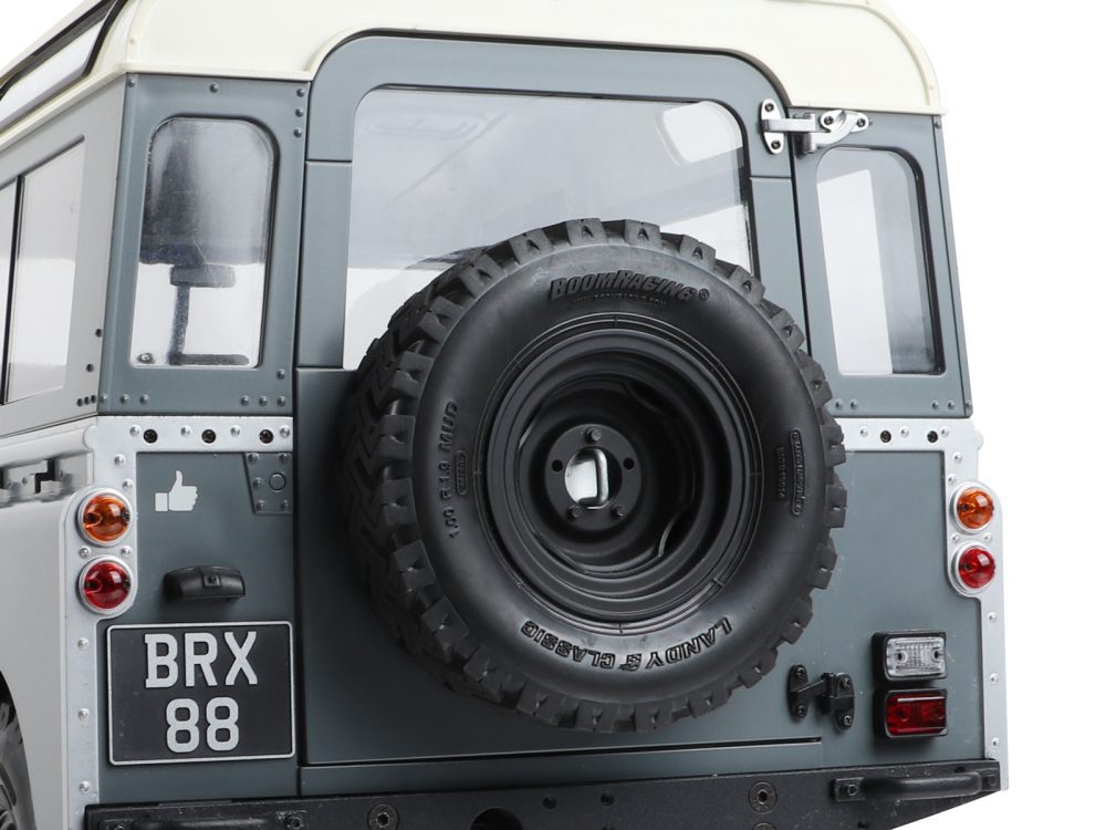 ของแต่ง BRX02367R : Boom Racing ล้ออะไหล่และยางพร้อมขายึดสำหรับประตูหลังของ Land Rover® Station Wagon ซีรีส์ - Image 3