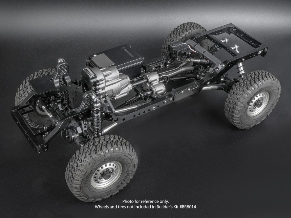 รถสเกลชุดคิท BR8014 : Boom Racing ชุดคิทรถสเกล BRX01 AWB แบบลิงก์ ปรับระยะฐานล้อได้ ขับเคลื่อน 4 ล้อ ขนาด 1/10 - Image 5