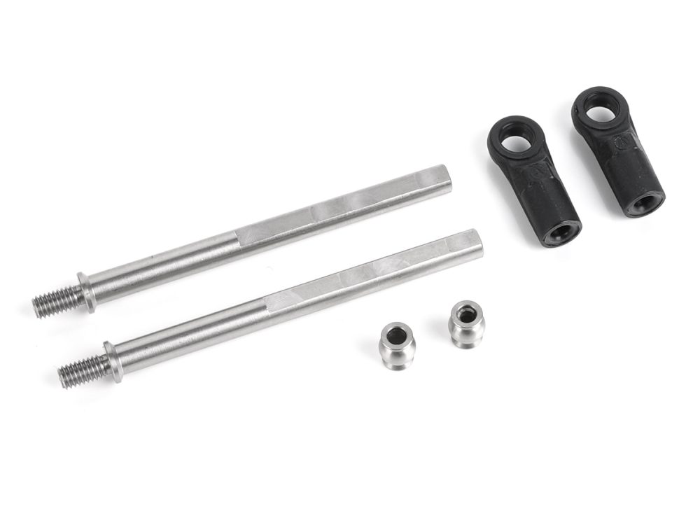 ชุดลิงค์ BRLC70229-XL : Boom Racing ลิงก์ล่างหลังสแตนเลส ปรับความยาวได้ 62 มม. สำหรับ BRX01 AWB (ราง XL ระยะฐานล้อ 285–305 มม. / 11.2"–12.0") (จำนวน 2 ชิ้น)