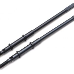 อะไหล่คาน BRBD955002 :  Boom Racing BADASS™ AR44 Ultra Hard Steel Axle Rear Shaft (2pcs) for Axial SCX10 II