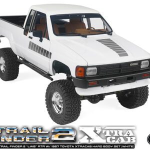 รถสเกลพร้อมเล่น Z-RTR0064 : RC4WD Trail Finder 2 "LWB" RTR w/ 1987 Toyota Xtracab Hard Body Set (White)