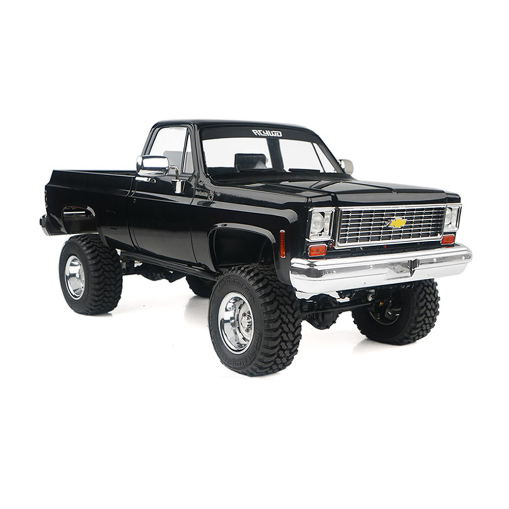 รถสเกลพร้อมเล่น Z-RTR0067 : RC4WD รถสเกลพร้อมเล่น Trail Finder 2 "LWB" Chevrolet K10 Scottsdale Hard Body Set สีดำ