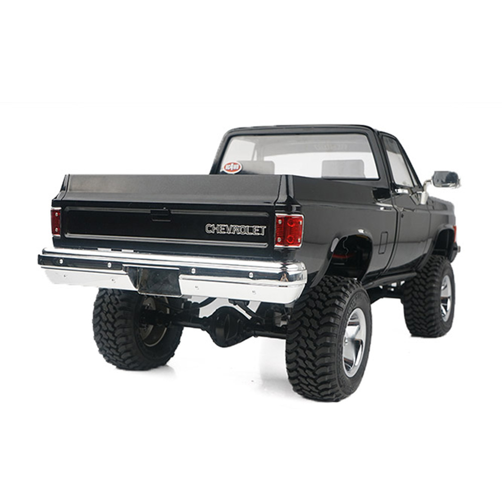 รถสเกลพร้อมเล่น Z-RTR0067 : RC4WD รถสเกลพร้อมเล่น Trail Finder 2 "LWB" Chevrolet K10 Scottsdale Hard Body Set สีดำ - Image 2