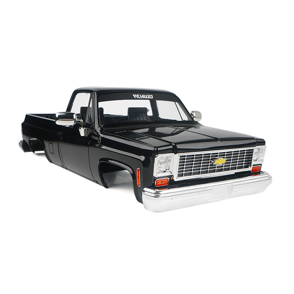 รถสเกลพร้อมเล่น Z-RTR0067 : RC4WD รถสเกลพร้อมเล่น Trail Finder 2 "LWB" Chevrolet K10 Scottsdale Hard Body Set สีดำ - Image 5