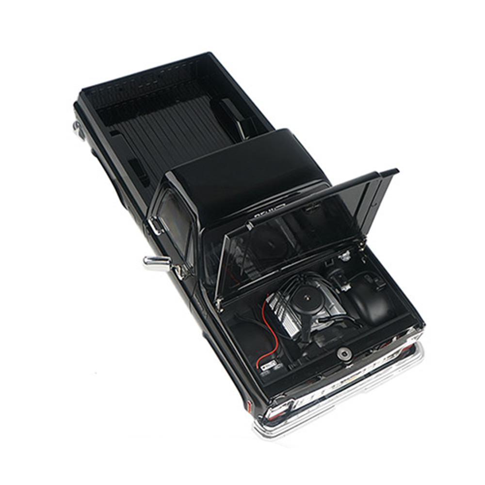 รถสเกลพร้อมเล่น Z-RTR0067 : RC4WD รถสเกลพร้อมเล่น Trail Finder 2 "LWB" Chevrolet K10 Scottsdale Hard Body Set สีดำ - Image 6