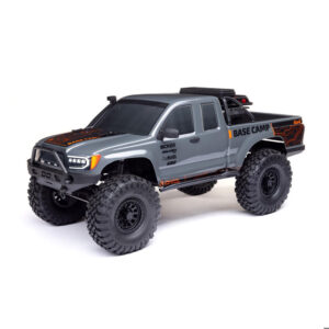 รถสเกลพร้อมเล่น AXI-1375T2: AXIAL1/10 SCX10 III BASE CAMP 4X4 ROCK CRAWLER RTR,สีเทาดำ
