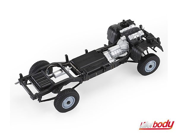 รถสเกลชุดคิท KB/48780 : Killerbody MERCURY ชุดแชสซีร์สำหรับบอดี้แข็ง 1/10 Toyota Land Cruiser 70