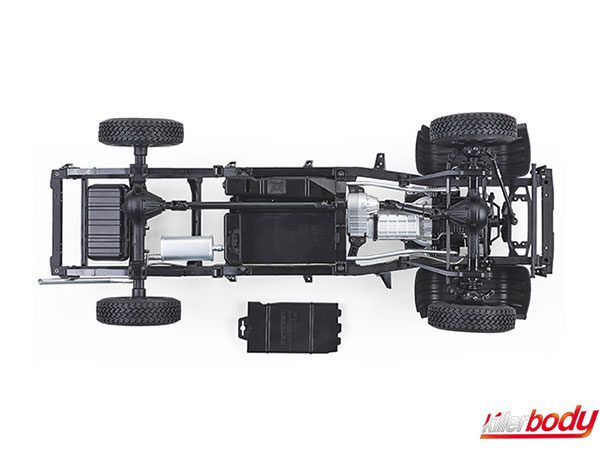 รถสเกลชุดคิท KB/48780 : Killerbody MERCURY ชุดแชสซีร์สำหรับบอดี้แข็ง 1/10 Toyota Land Cruiser 70 - Image 2