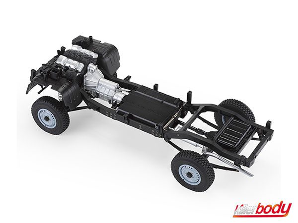 รถสเกลชุดคิท KB/48780 : Killerbody MERCURY ชุดแชสซีร์สำหรับบอดี้แข็ง 1/10 Toyota Land Cruiser 70 - Image 3