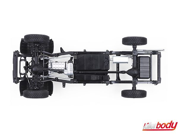รถสเกลชุดคิท KB/48780 : Killerbody MERCURY ชุดแชสซีร์สำหรับบอดี้แข็ง 1/10 Toyota Land Cruiser 70 - Image 4