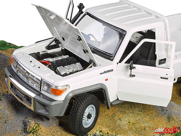 รถสเกลชุดคิท KB/48780 : Killerbody MERCURY ชุดแชสซีร์สำหรับบอดี้แข็ง 1/10 Toyota Land Cruiser 70 - Image 6