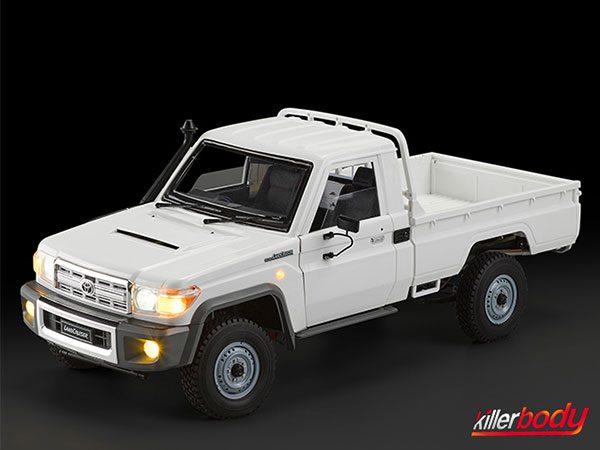 รถสเกลชุดคิท KB/48780 : Killerbody MERCURY ชุดแชสซีร์สำหรับบอดี้แข็ง 1/10 Toyota Land Cruiser 70 - Image 8