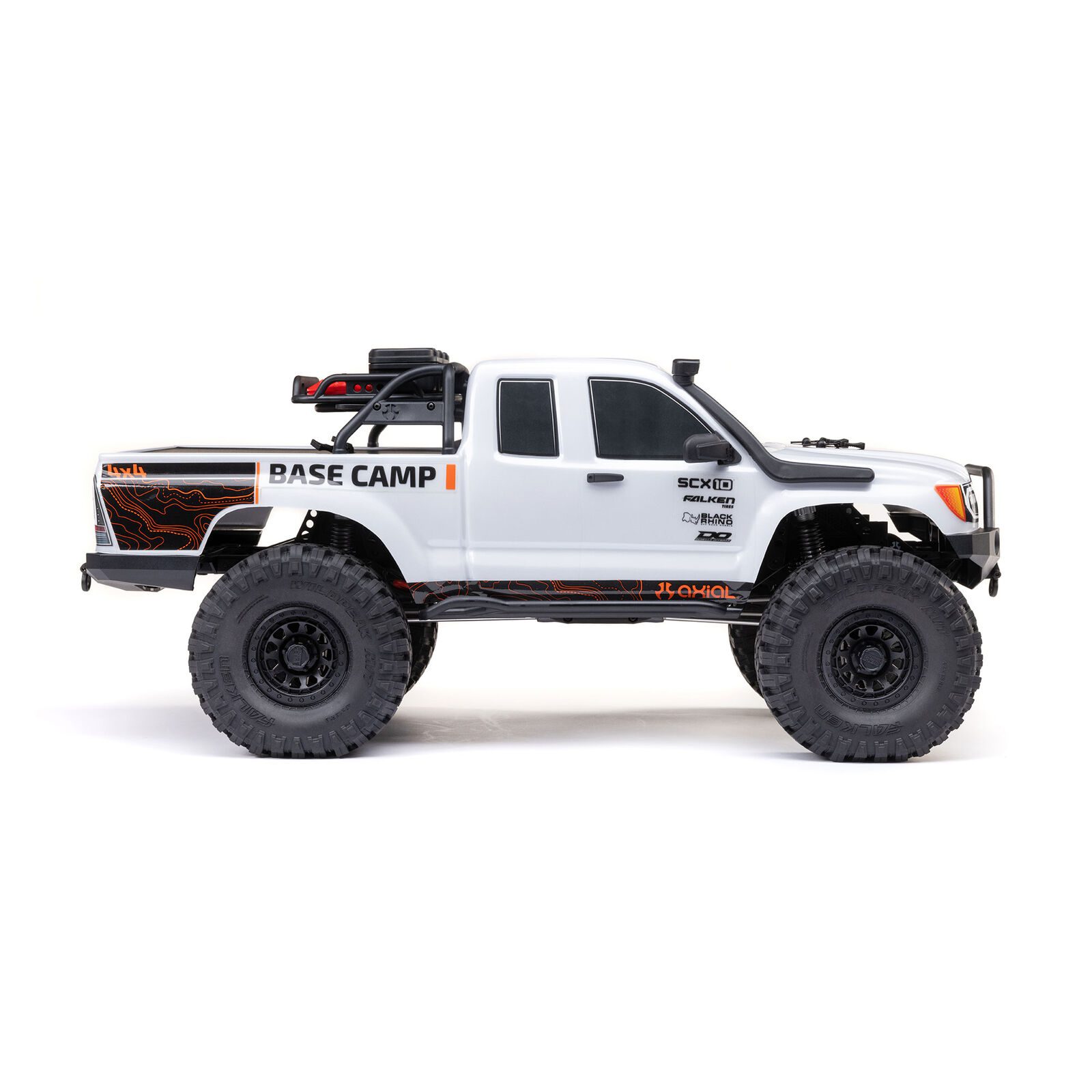 รถสเกลพร้อมเล่น AXI-1375T1: AXIAL1/10 SCX10 III BASE CAMP 4X4 ROCK CRAWLER RTR,สีขาว - Image 2