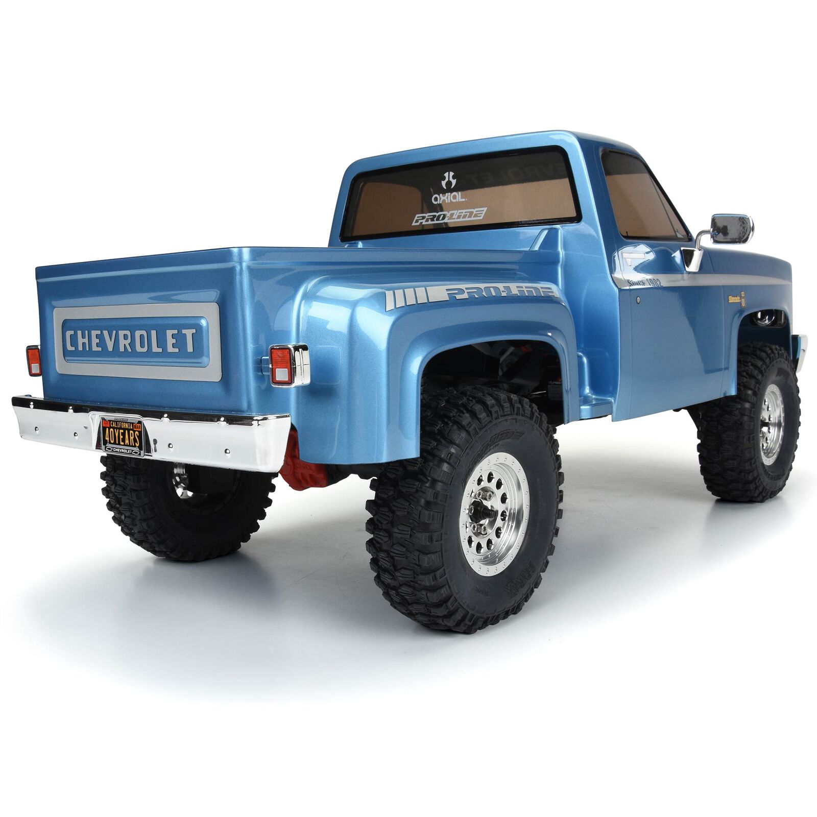 รถสเกลพร้อมเล่น AX103029 : AXIAL 1/10 SCX10 III PRO-LINE 1982 CHEVY K10 4X4 ROCK CRAWLER BRUSHED RTR - Image 2