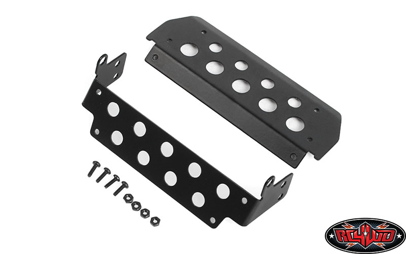 ชุดแต่งบอดี้แข็ง VVV-C1083 : CCHAND กันแคร้งค์เหล็กสำหรับ RC4WD Gelande II 2015 Land Rover Defender D90 (สีดำ) (รถกระบะ/SUV) - Image 2