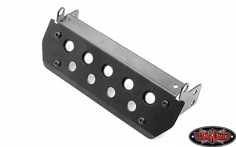 ชุดแต่งบอดี้แข็ง VVV-C1083 : CCHAND กันแคร้งค์เหล็กสำหรับ RC4WD Gelande II 2015 Land Rover Defender D90 (สีดำ) (รถกระบะ/SUV) - Image 3