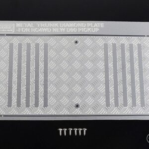 ชุดแต่งบอดี้แข็ง VVV-C1087 : CCHAND แผ่นตีนไก่ติดบนฝากระบะ สำหรับ RC4WD GELANDE II 2015 LAND ROVER DEFENDER D90 (PICK-UP)