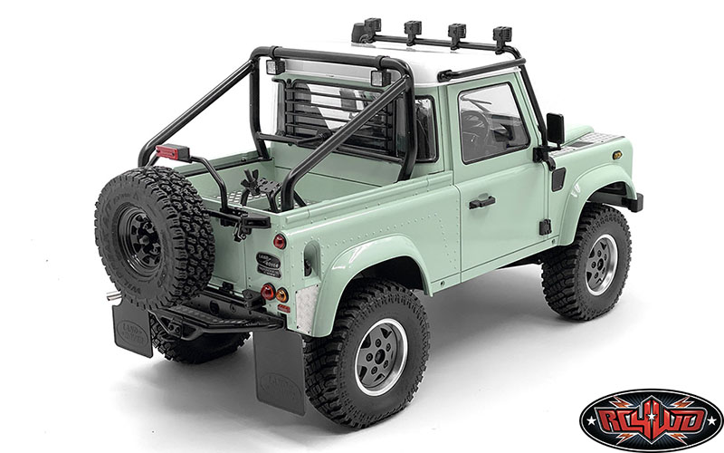 ชุดแต่งบอดี้แข็ง VVV-C1094 : CC Hand เหล็กกันกระจกหลังสำหรับ RC4WD GELANDE II 2015 LAND ROVER DEFENDER D90 (PICK-UP) - Image 3