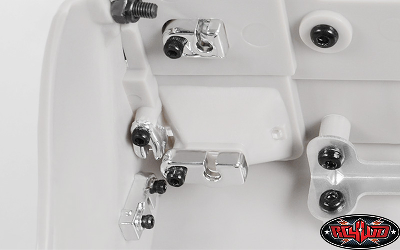 ชุดแต่งบอดี้แข็ง Z-B0076 : RC4WD MOJAVE II กันชนชุบโครเมี่ยม,ชุดล๊อคหลอดไฟ - Image 5