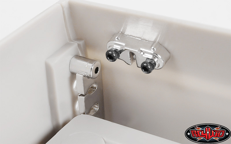 ชุดแต่งบอดี้แข็ง Z-B0076 : RC4WD MOJAVE II กันชนชุบโครเมี่ยม,ชุดล๊อคหลอดไฟ - Image 6