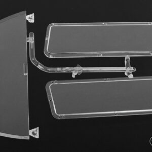 ชุดแต่งบอดี้แข็ง Z-B0110: RC4WD Chevrolet Blazer หน้าต่างพลาสติกใส