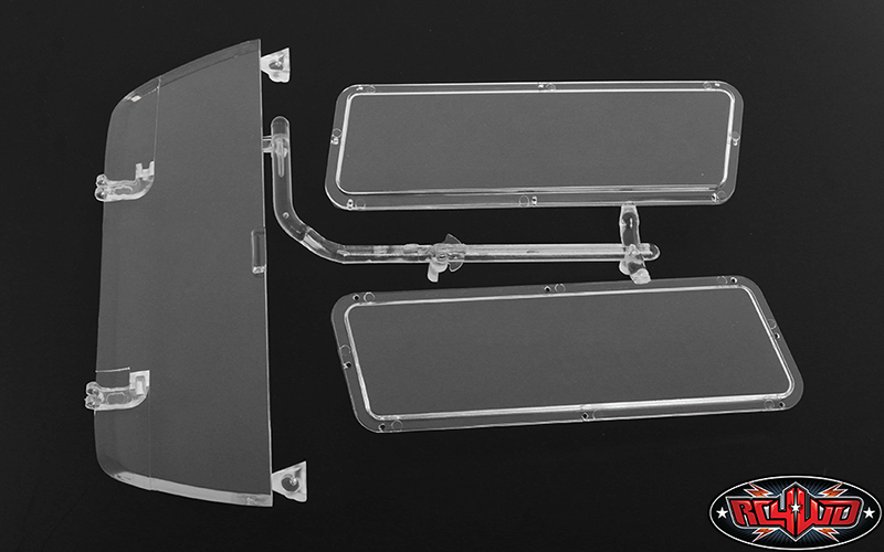 ชุดแต่งบอดี้แข็ง Z-B0110: RC4WD Chevrolet Blazer หน้าต่างพลาสติกใส