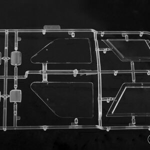 ชุดแต่งบอดี้แข็ง Z-B0195 : RC4WD 1985 Toyota 4Runner and 1987 Toyota XtraCab Clear Parts (B)