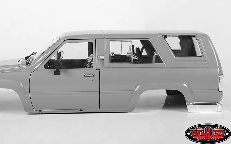 ชุดแต่งบอดี้แข็ง Z-B0195 : RC4WD 1985 Toyota 4Runner and 1987 Toyota XtraCab Clear Parts (B) - Image 3