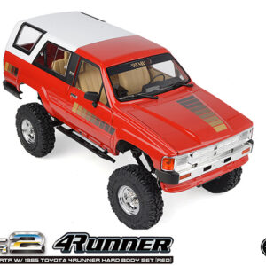 รถสเกลพร้อมเล่น - Ready To Run Z-RTR0063 : RC4WD Trail Finder 2 รถพร้อมเล่น w/1985 Toyota 4Runner บอดี้แข็ง สีแดง