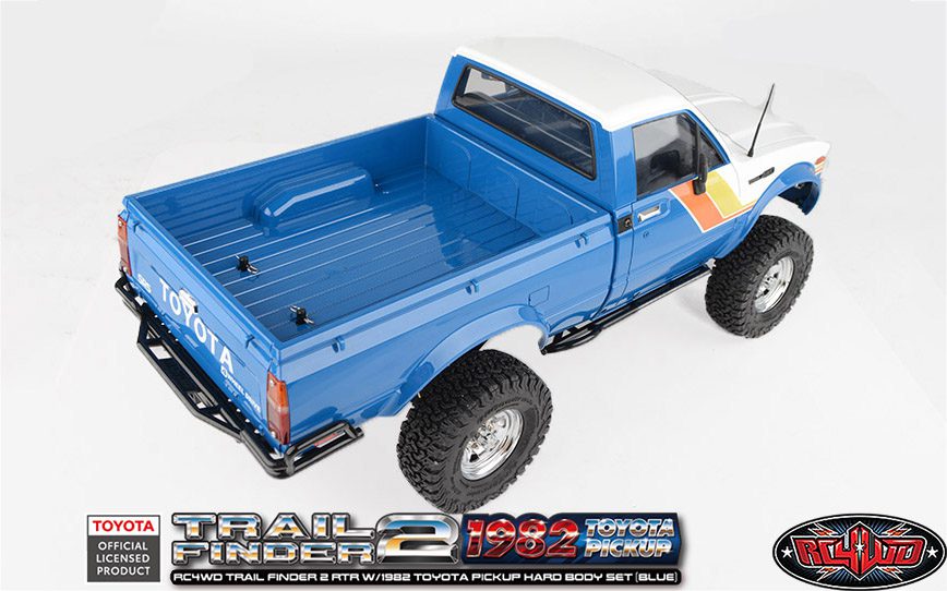 รถสเกลพร้อมเล่น Z-RTR0069 : RC4WD Trail Finder 2 RTR w/1982 Toyota กระบะ บอดี้แข็ง(สีน้ำเงิน) - Image 3