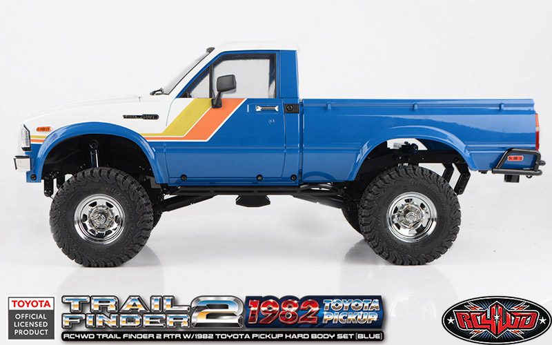 รถสเกลพร้อมเล่น Z-RTR0069 : RC4WD Trail Finder 2 RTR w/1982 Toyota กระบะ บอดี้แข็ง(สีน้ำเงิน) - Image 5