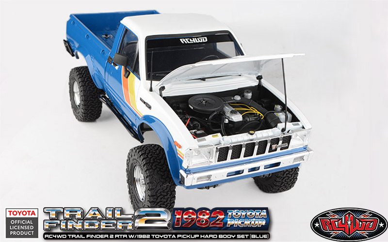 รถสเกลพร้อมเล่น Z-RTR0069 : RC4WD Trail Finder 2 RTR w/1982 Toyota กระบะ บอดี้แข็ง(สีน้ำเงิน) - Image 6
