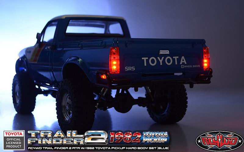 รถสเกลพร้อมเล่น Z-RTR0069 : RC4WD Trail Finder 2 RTR w/1982 Toyota กระบะ บอดี้แข็ง(สีน้ำเงิน) - Image 9