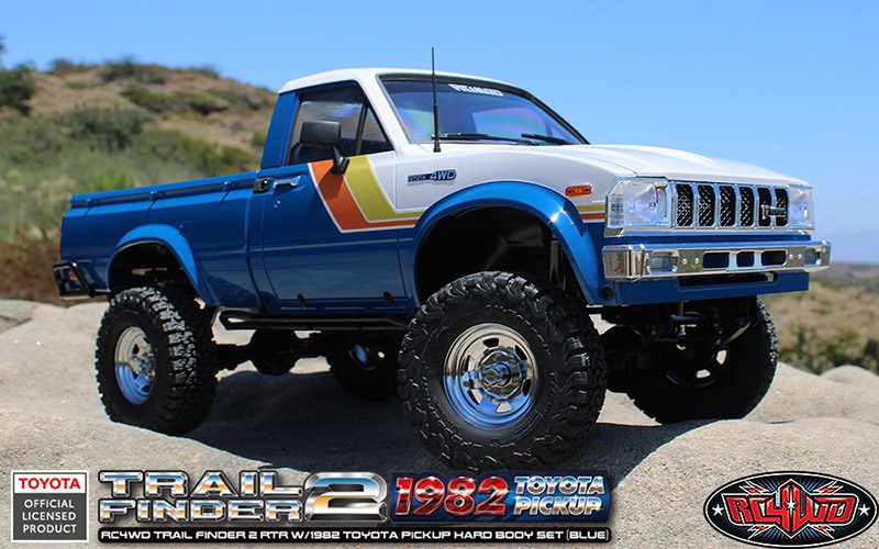 รถสเกลพร้อมเล่น Z-RTR0069 : RC4WD Trail Finder 2 RTR w/1982 Toyota กระบะ บอดี้แข็ง(สีน้ำเงิน) - Image 10