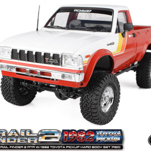 รถสเกลพร้อมเล่นZ-RTR0070 : RC4WD Trail Finder 2 RTR พร้อมชุดบอดี้แข็ง Toyota Pickup ปี 1982 (สีแดง)