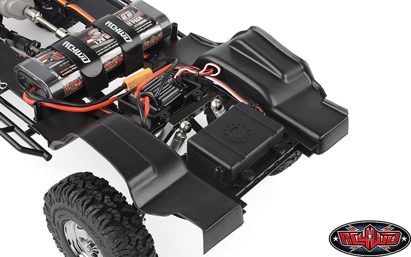 ชุดแต่งบอดี้แข็ง Z-S0467 : RC4WD ชุดบังโคลนด้านในสำหรับ Toyota 4Runner และ Xtra Cab - Image 4