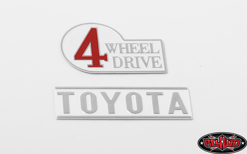 ชุดแต่งบอดี้แข็ง Z-S1714 : RC4WD ชุดตราสัญลักษณ์ครุยเซอร์ - Image 3