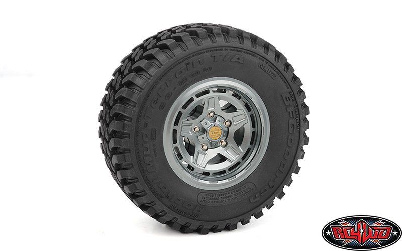 ยาง 1.9 Z-T0225 : RC4WD (100X42 มม.)BFGoodrich Mud Terrain KM 1.9" Scale Tires - Image 5