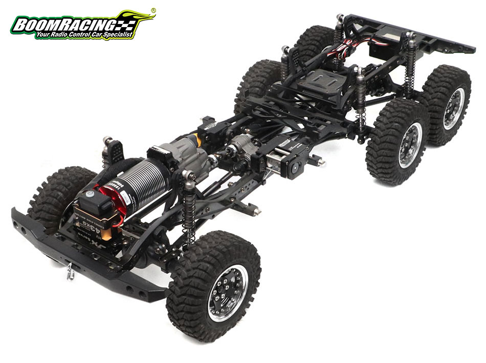 รถสเกลชุดคิท BR8008 : Boom Racing 1/10 BRX02 แลนด์กระบะ 6 ล้อ บอดี้แข็ง - Image 4
