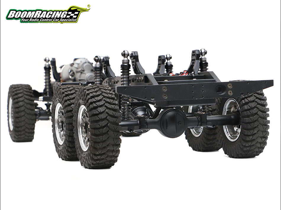รถสเกลชุดคิท BR8008 : Boom Racing 1/10 BRX02 แลนด์กระบะ 6 ล้อ บอดี้แข็ง - Image 5
