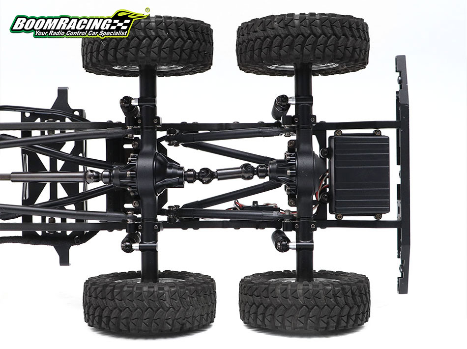 รถสเกลชุดคิท BR8008 : Boom Racing 1/10 BRX02 แลนด์กระบะ 6 ล้อ บอดี้แข็ง - Image 8
