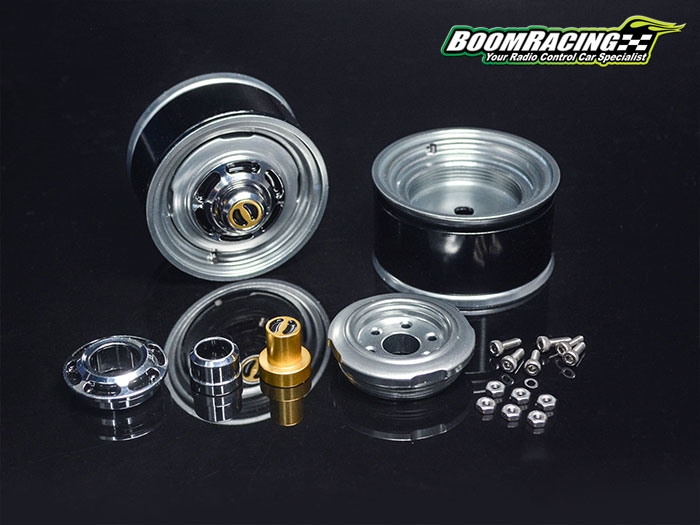 ล้อ 1.55 BRW780907FGM : BOOMRACING 1.55 Yota LC Classic ล้อหน้า - Image 3