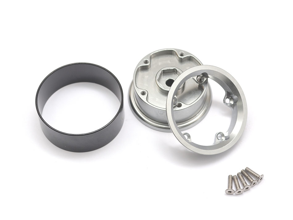 ล้อ 1.55 BRW780907FBK : Boom Racing 1.55 ล้อหน้า แบบคลาสสิคพร้อมดุม 3 มม. (2) สีดำ - Image 8