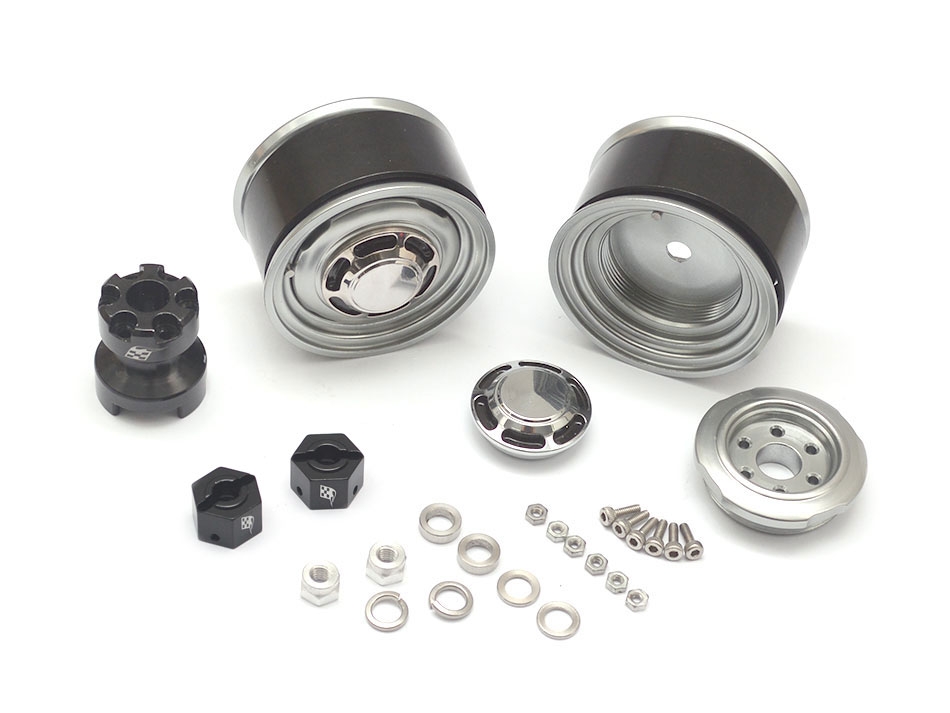 ล้อ 1.55 BRW780907RGM : BOOMRACING 1.55 Yota LC Classic ล้อหลัง - Image 6