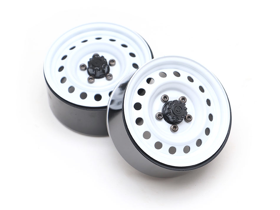 ล้อ 1.9 BRW780919FW : BOOMRACING 16-Hole Classic ล้อหน้า กลับด้านได้ สีขาว