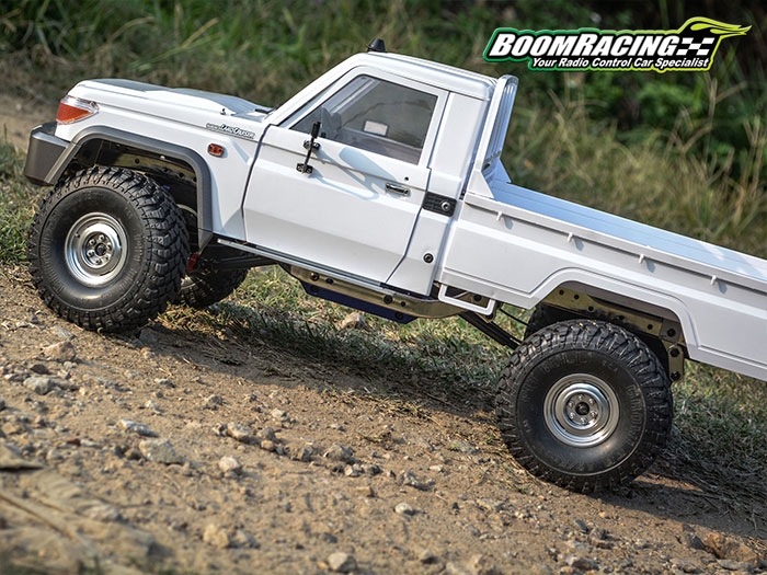 ล้อ 1.55 BRW780907FBK : Boom Racing 1.55 ล้อหน้า แบบคลาสสิคพร้อมดุม 3 มม. (2) สีดำ - Image 3