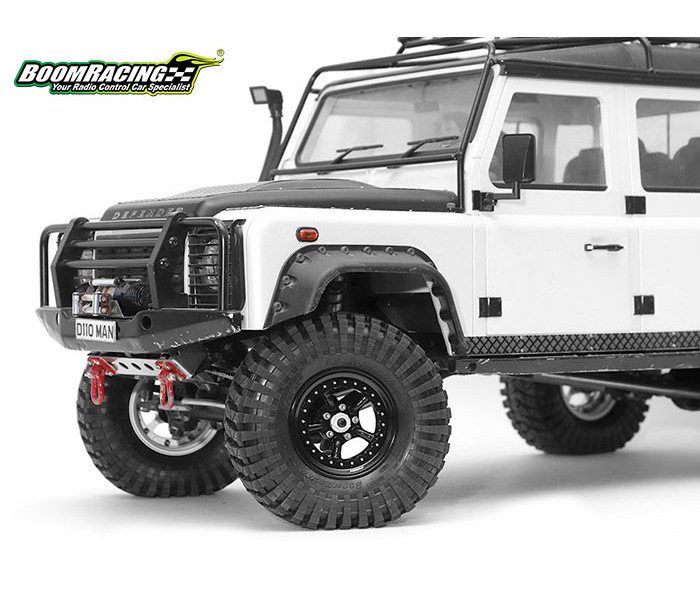 ยาง 1.9 - 1.9 Tires BRTR19010 : Boom Racing 1.9" TPD All-Terrain Crawler Tire Gekko BLACK 4.25"x1.65" (108x41.9mm) ฟองนำ้2 ชั้น (2) - Image 5