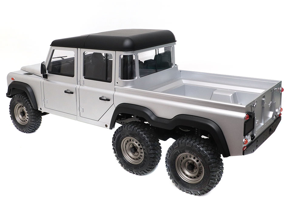 รถสเกลชุดคิท BR8008 : Boom Racing 1/10 BRX02 แลนด์กระบะ 6 ล้อ บอดี้แข็ง - Image 3